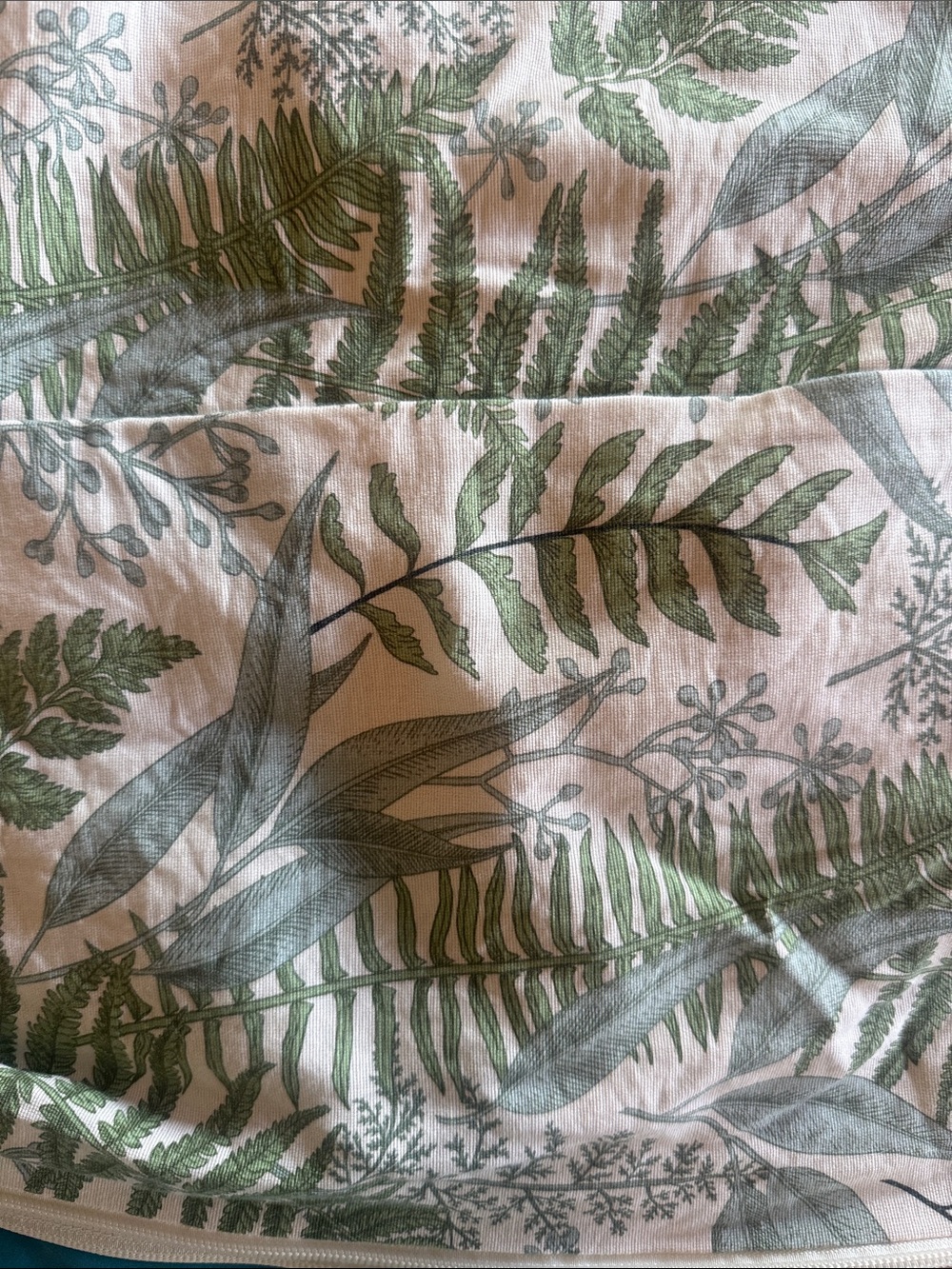 Dock A Tot Green Botanical Fern Print Dock A Tot GRAND cover